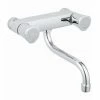 Grohe Costa-L Wand Keukenkraan Met Onderuitloop Chroom -GROHE Geschäft 71358461 1