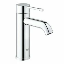 Grohe Essence New S-size Wastafelkraan Met Klikwaste Chroom