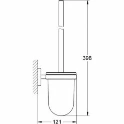 Grohe Essentials Closetborstelset Cool Sunrise -GROHE Geschäft 71384004 3