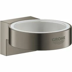 Grohe Selection Wandhouder 5,6x6,6x3 Cm Hard Graphite Geborsteld