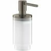 Grohe Selection Zeepdispenser 5,7x9,9x14,2 Cm Hard Graphite Geborsteld