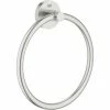 Grohe Essentials Handdoekring Supersteel 1 Grohe Essentials Handdoekring Supersteel -GROHE Geschäft 72005231 1